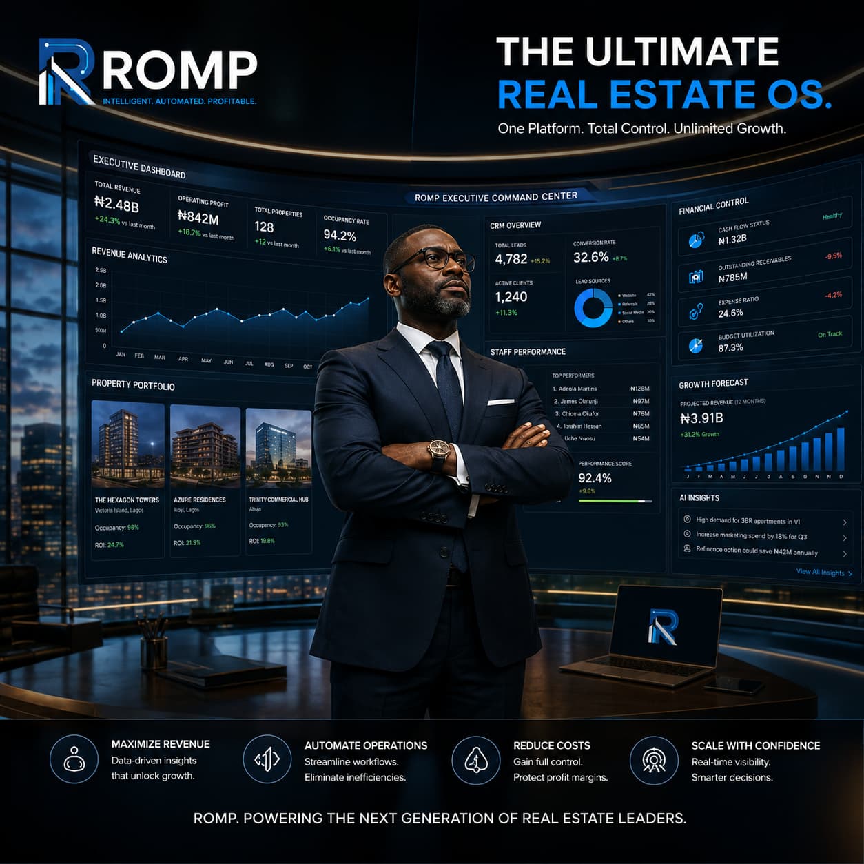 ROMP Dashboard